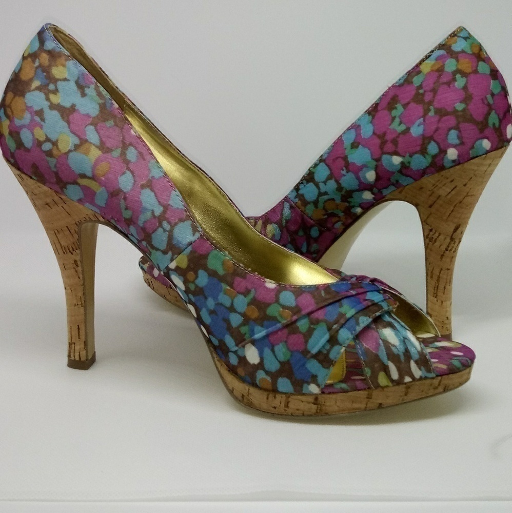Steve Madden Destin style‎ open toed platfo…